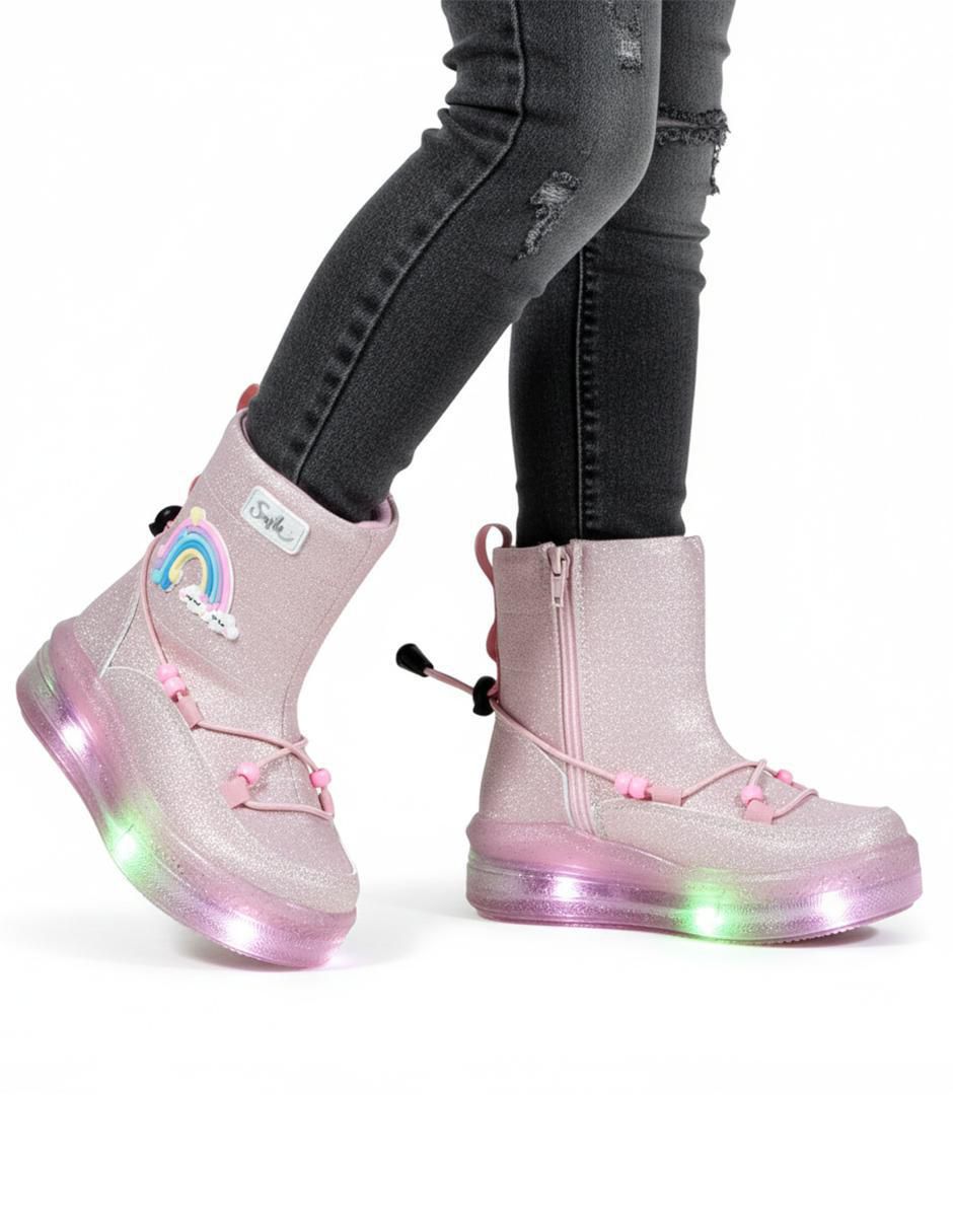 Bota Glitter para niña 13