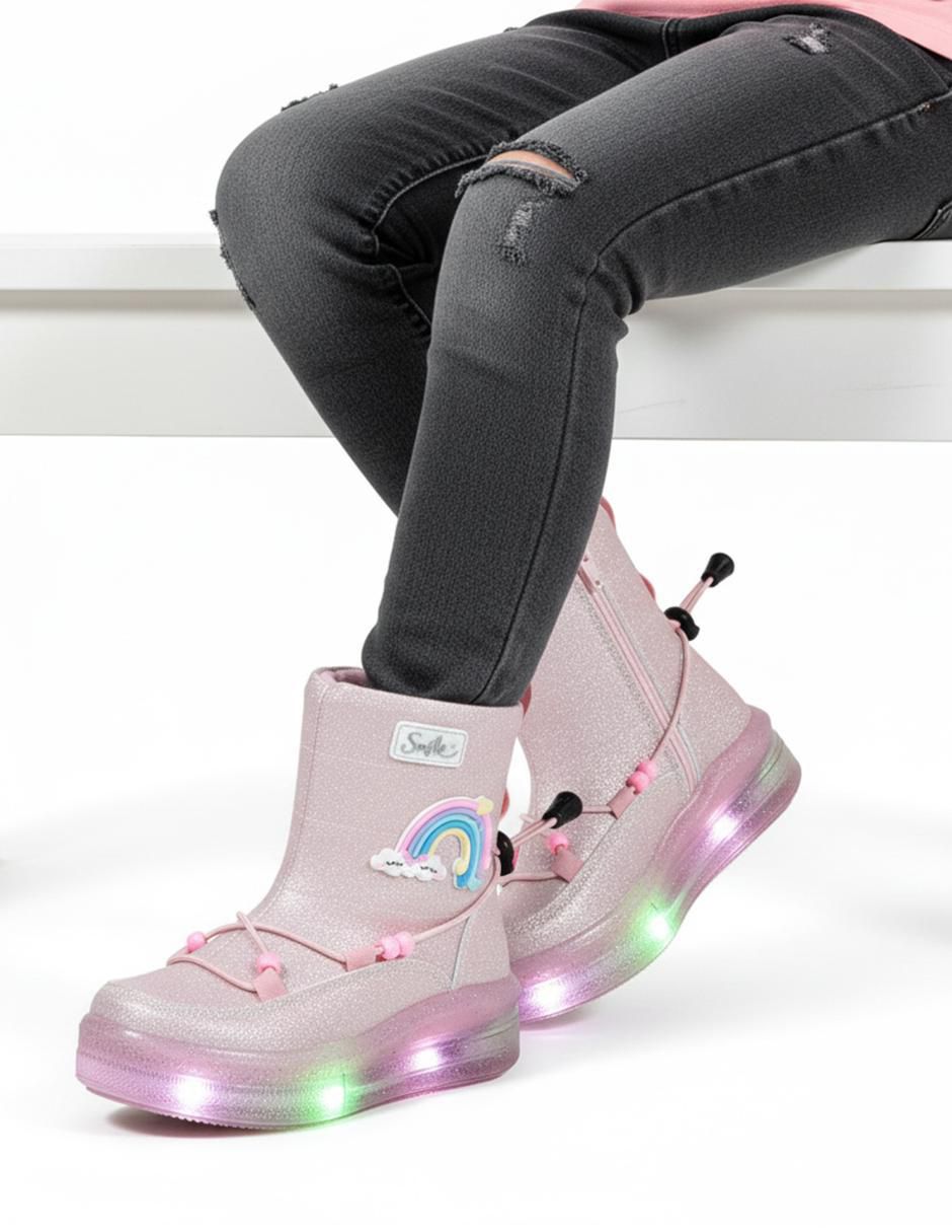 Bota Glitter para niña 14