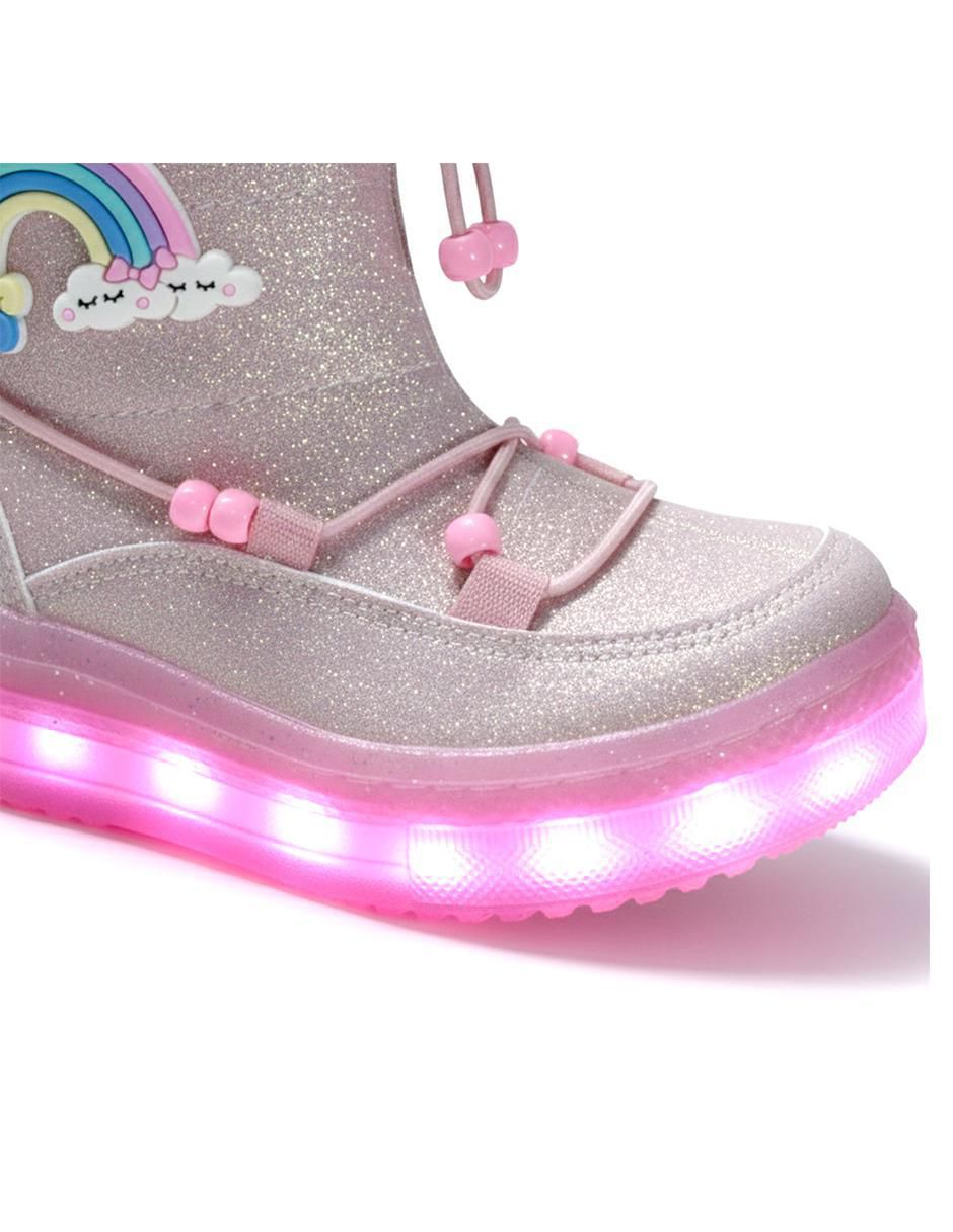 Bota Glitter para niña 9