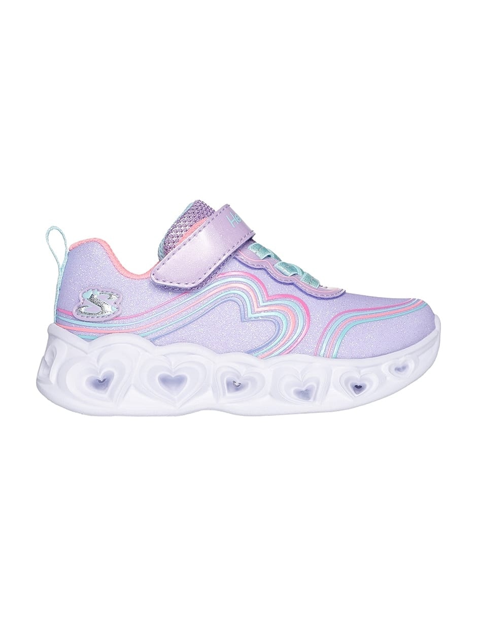 Tenis para niña bebé Heart Lights 2