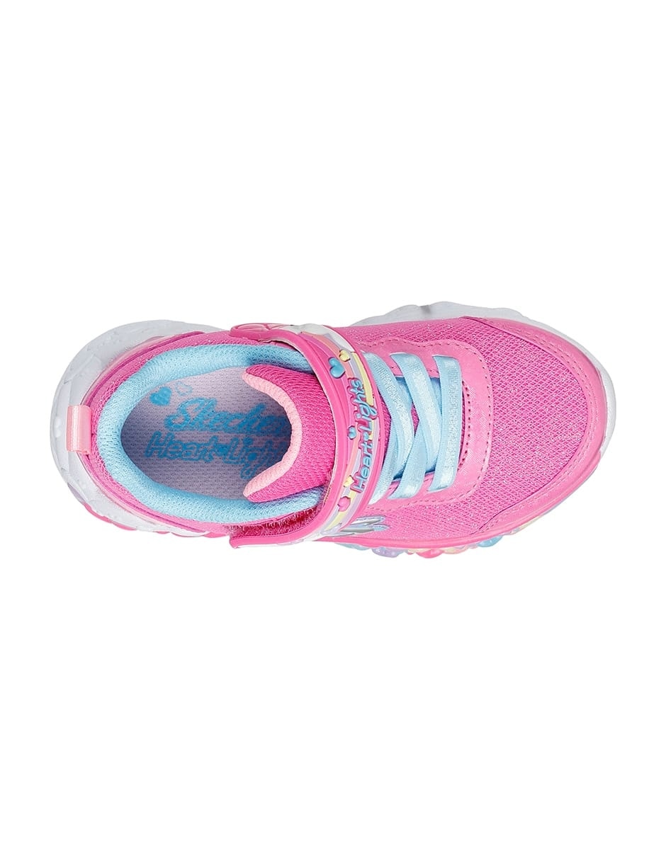 Tenis para niña bebé Eternal Heart Lights 4