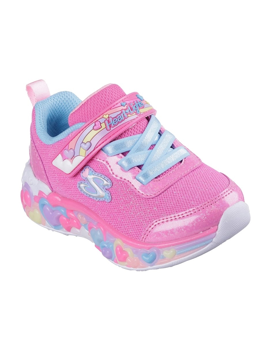 Tenis para niña bebé Eternal Heart Lights 5