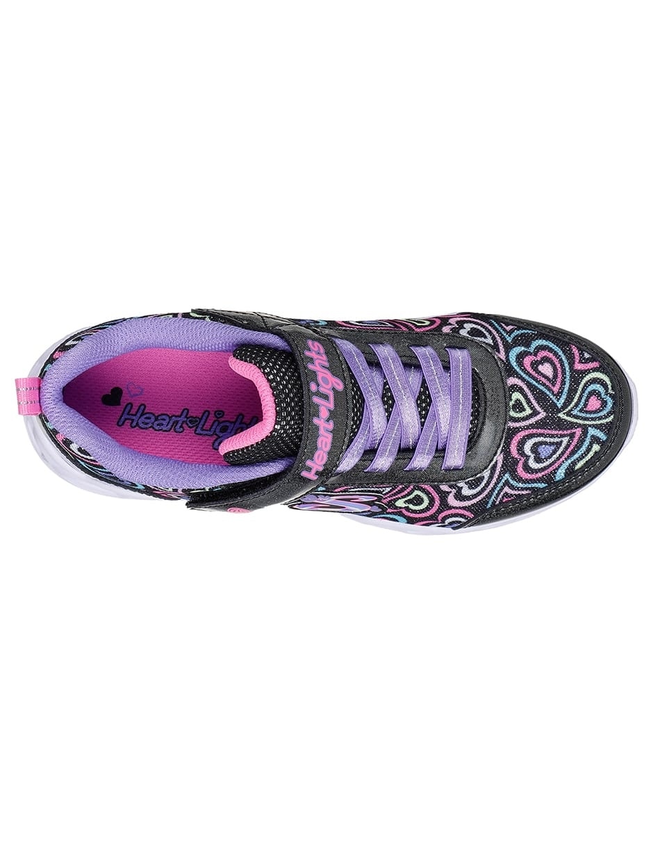 Tenis para niña Heart Lights 4