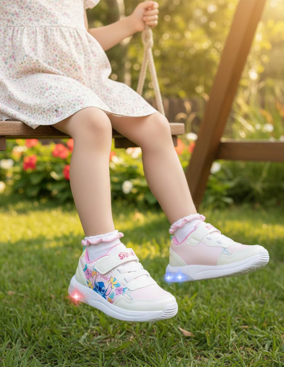 Tenis para niña Fun Lights Lilo & Stitch 2
