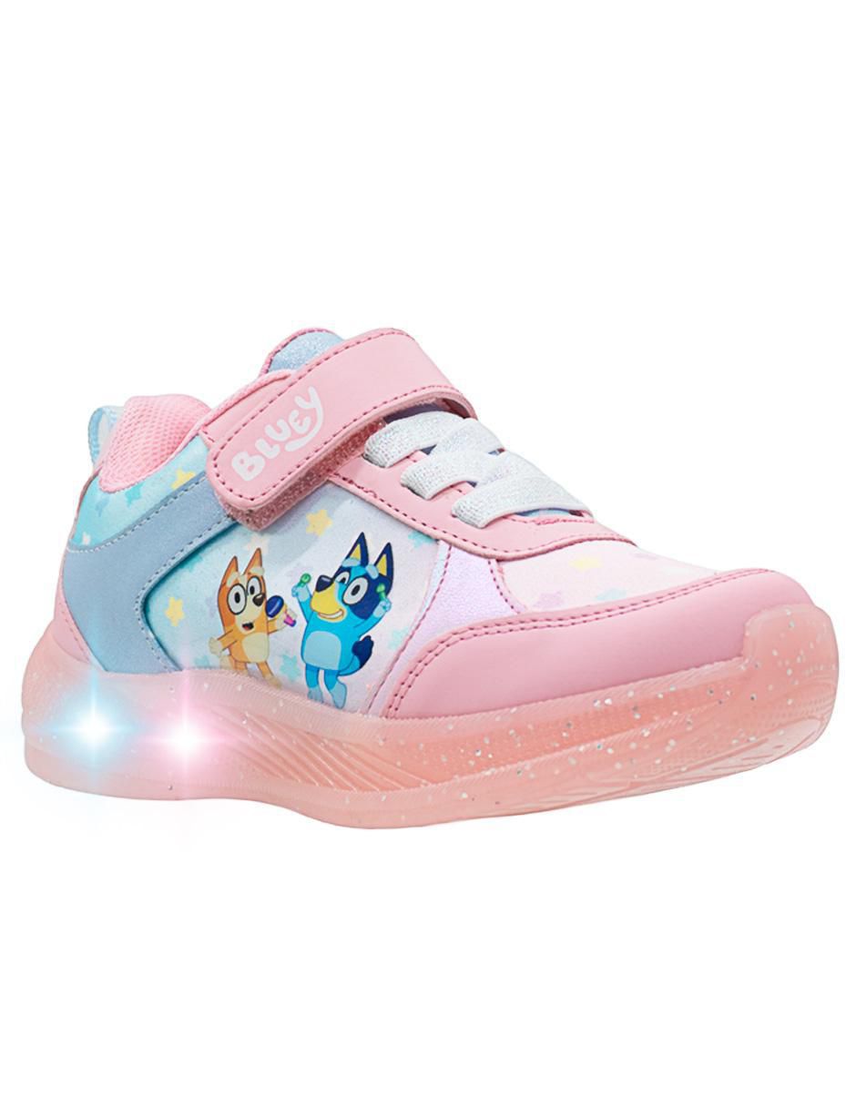 Tenis con luz para niña Bluey y Bingo 7