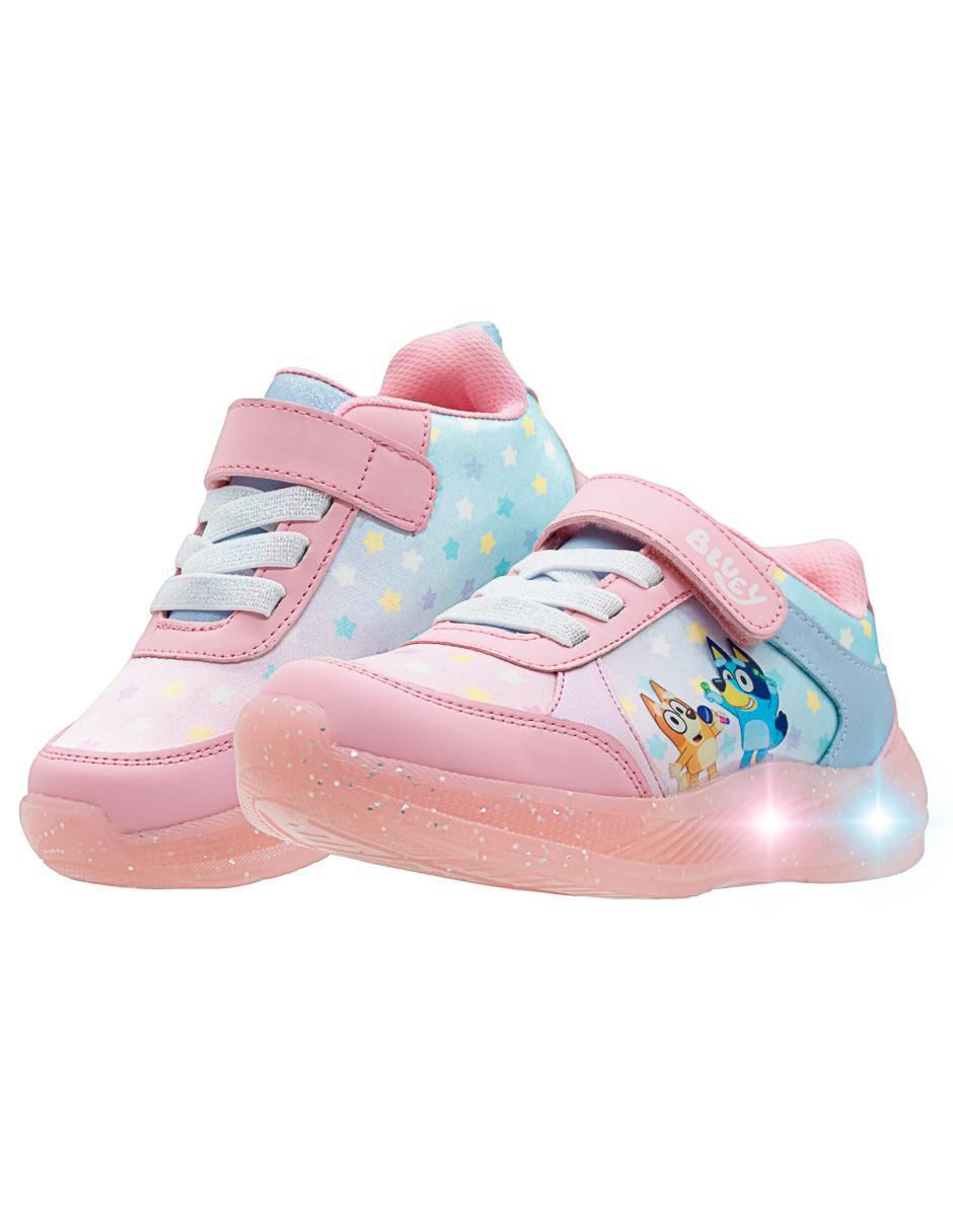 Tenis con luz para niña Bluey y Bingo 10
