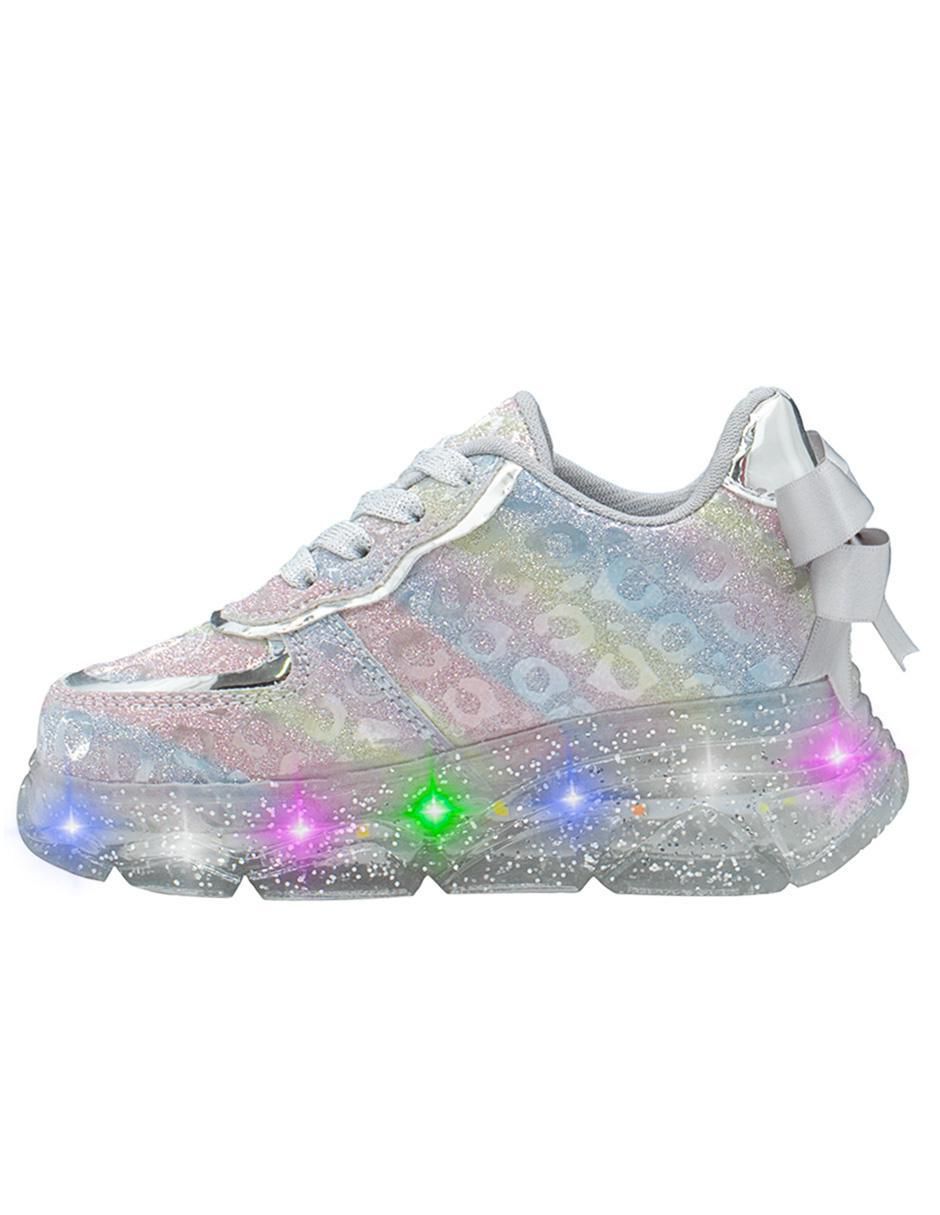 "tenis" ninos "para" infantil niña fun lights no aplica
