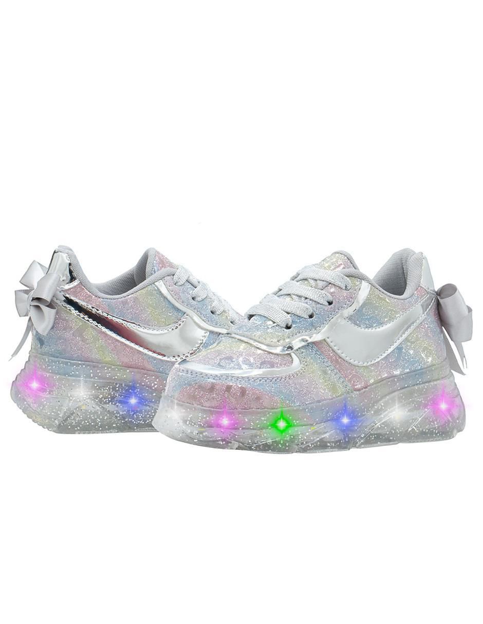 "tenis" ninos "para" infantil niña fun lights no aplica