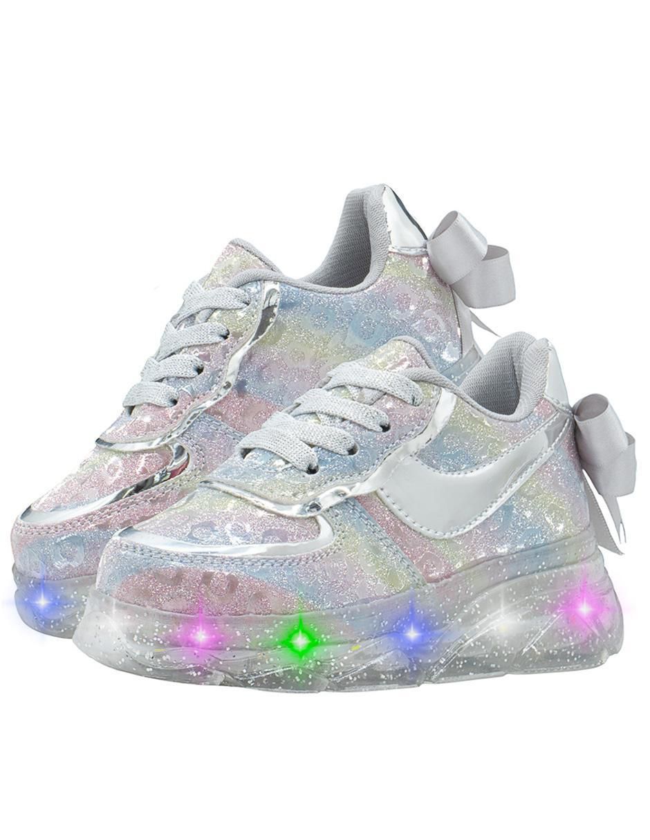 "tenis" ninos "para" infantil niña fun lights no aplica