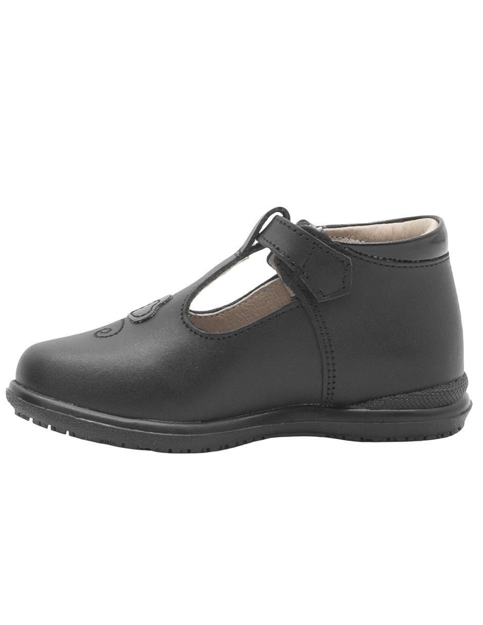 Zapato Back To School de piel para niña 2