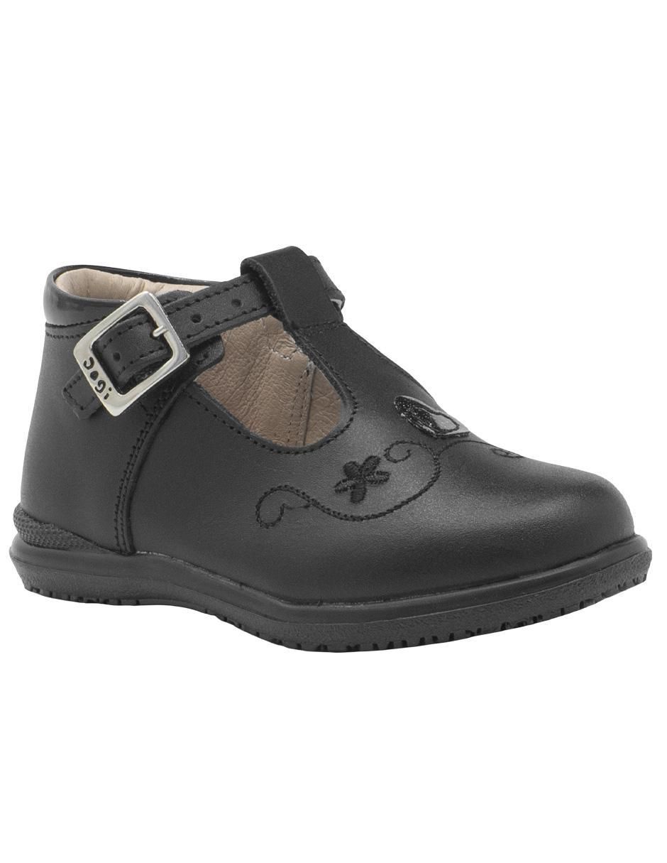 Zapato Back To School de piel para niña 3