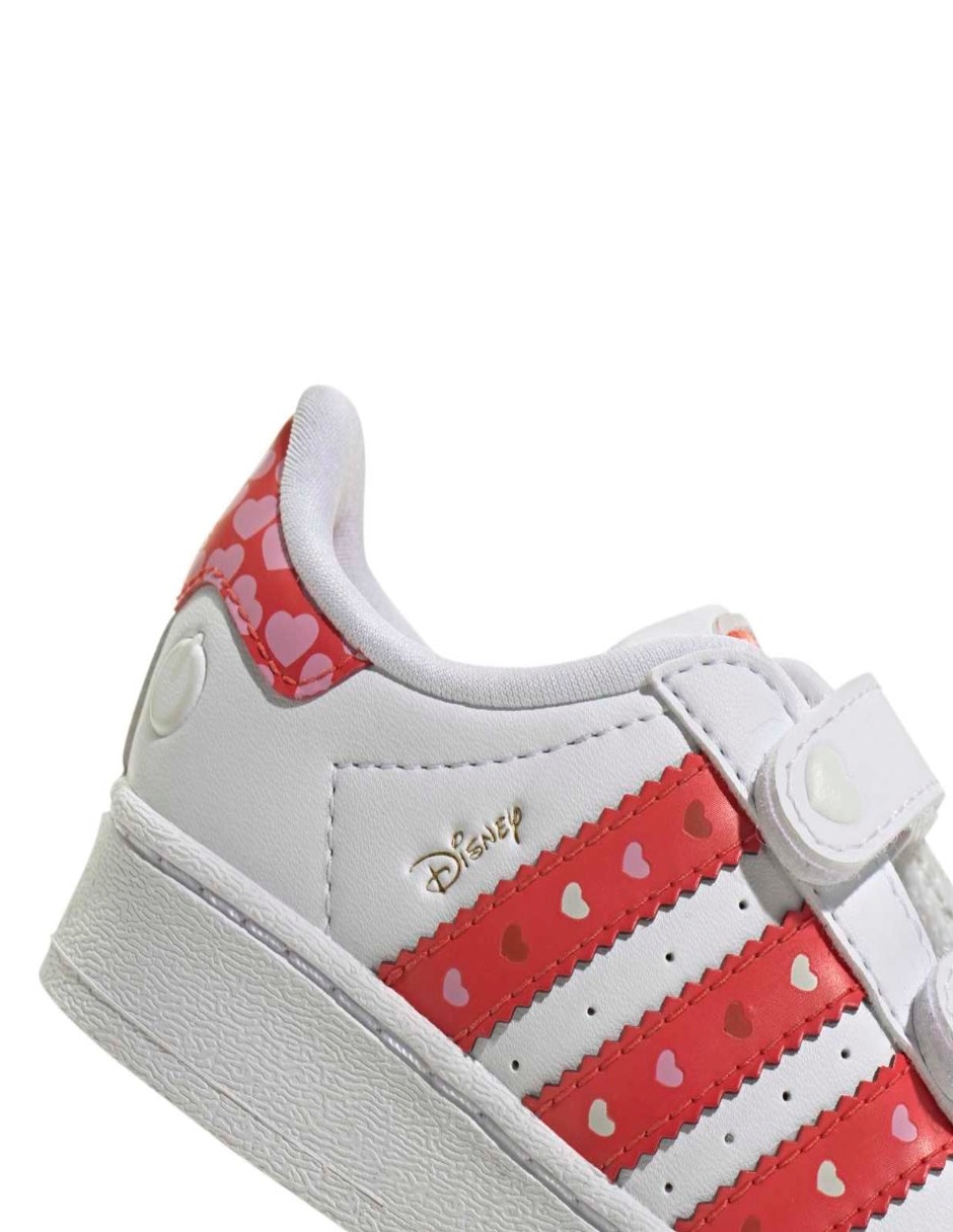 Tenis para infantil niña Superstar Led Lights Cf I 8
