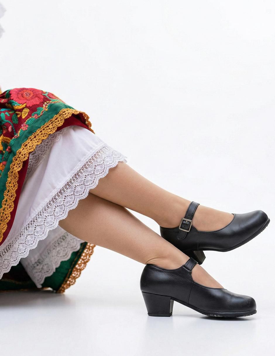 Zapato Mary Jane de piel para niña 3