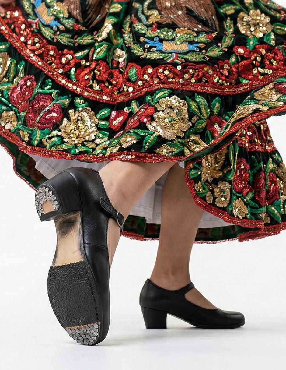 Zapato Mary Jane de piel para niña 4